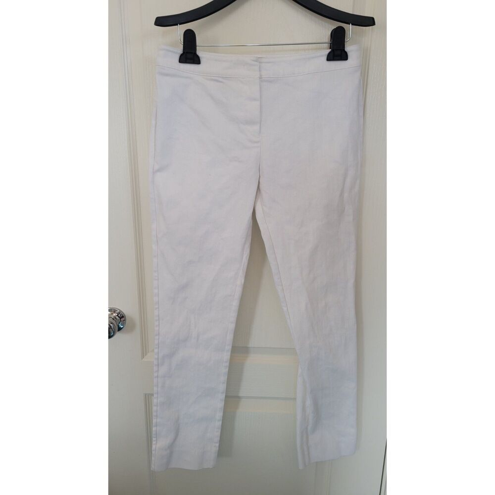Derek Lam White Trouser Pants